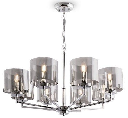 фото Люстра Karen E14 хром FR5096PL-08CH Freya от магазина Моя Электрика