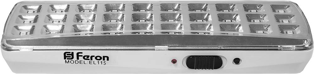 фото Светильник аккумуляторный 30Led DC, белый, EL115. Feron от магазина Моя Электрика