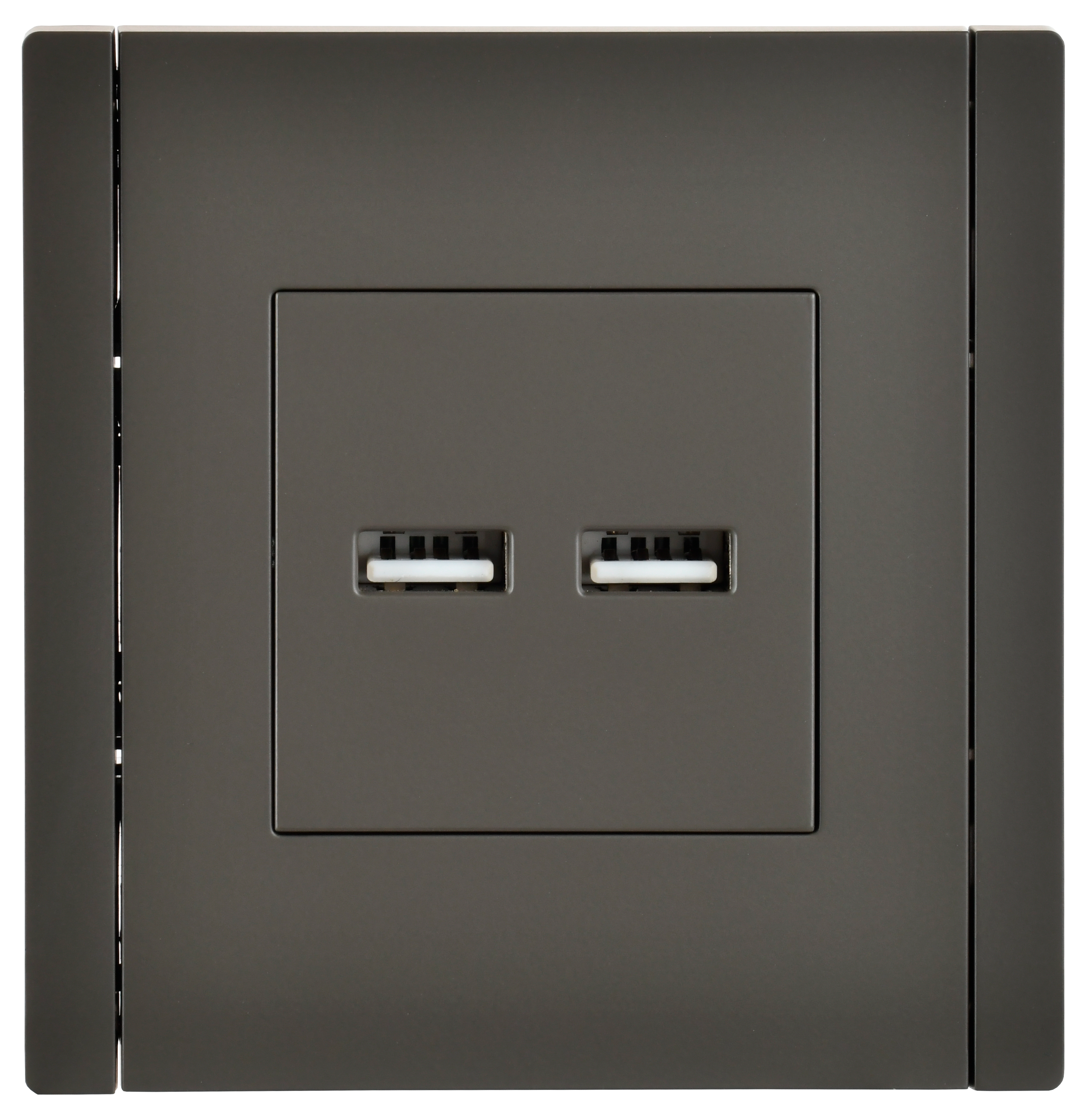 фото Механизм розетки USB A+A 3,1А FP349 Forte&Piano серый FP-U21-D31-K03 IEK от магазина Моя Электрика