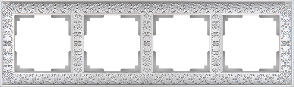 фото Рамка 4-м Werkel жемчужный Antik WL07-Frame-04 от магазина Моя Электрика