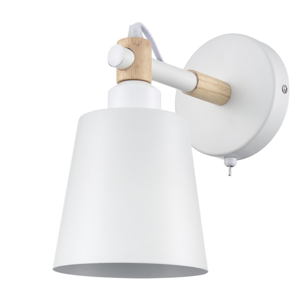 фото Бра Rosalina E27 1x60W IP20 белый Moderni 8097/1W Lumion от магазина Моя Электрика