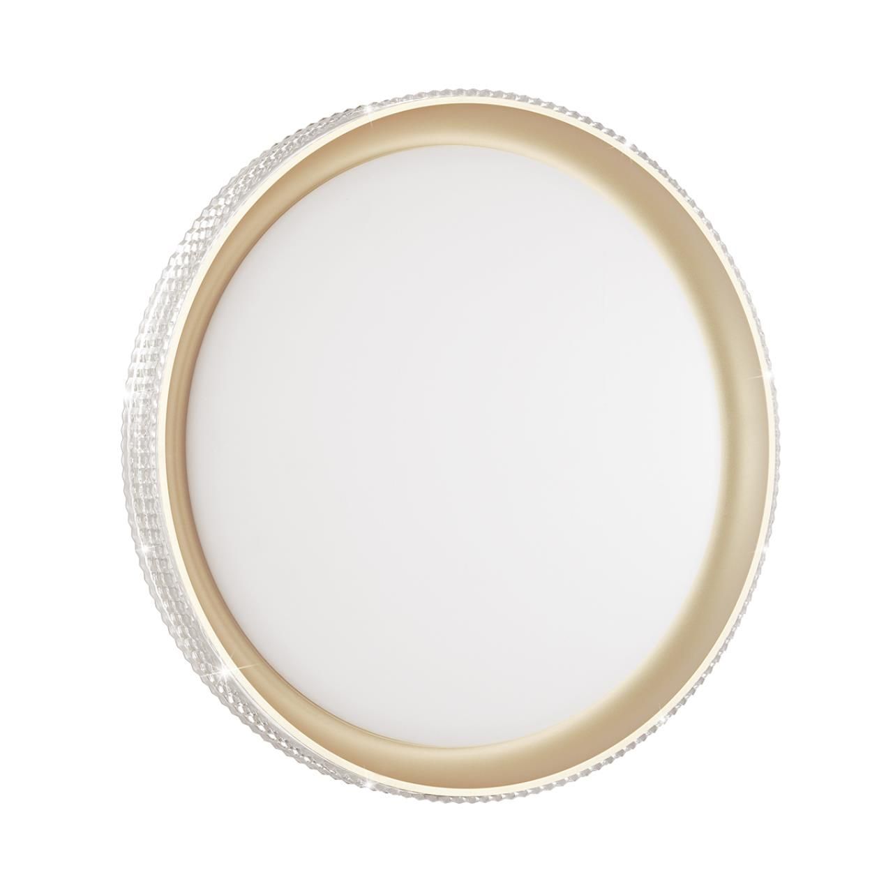 фото Светильник Shiny LED 72W 3000/4200/6300K 7000Lm IP43 белый/золотистый Pale 3054/EL Sonex от магазина Моя Электрика