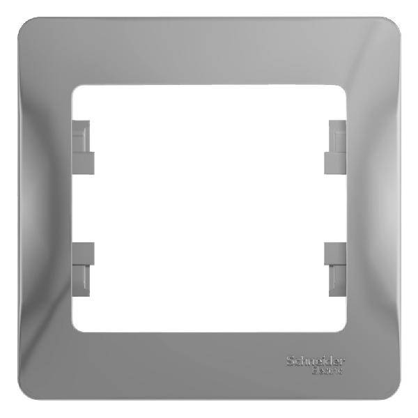 фото Рамка 1-м Glossa алюминий SchE GSL000301 от магазина Моя Электрика