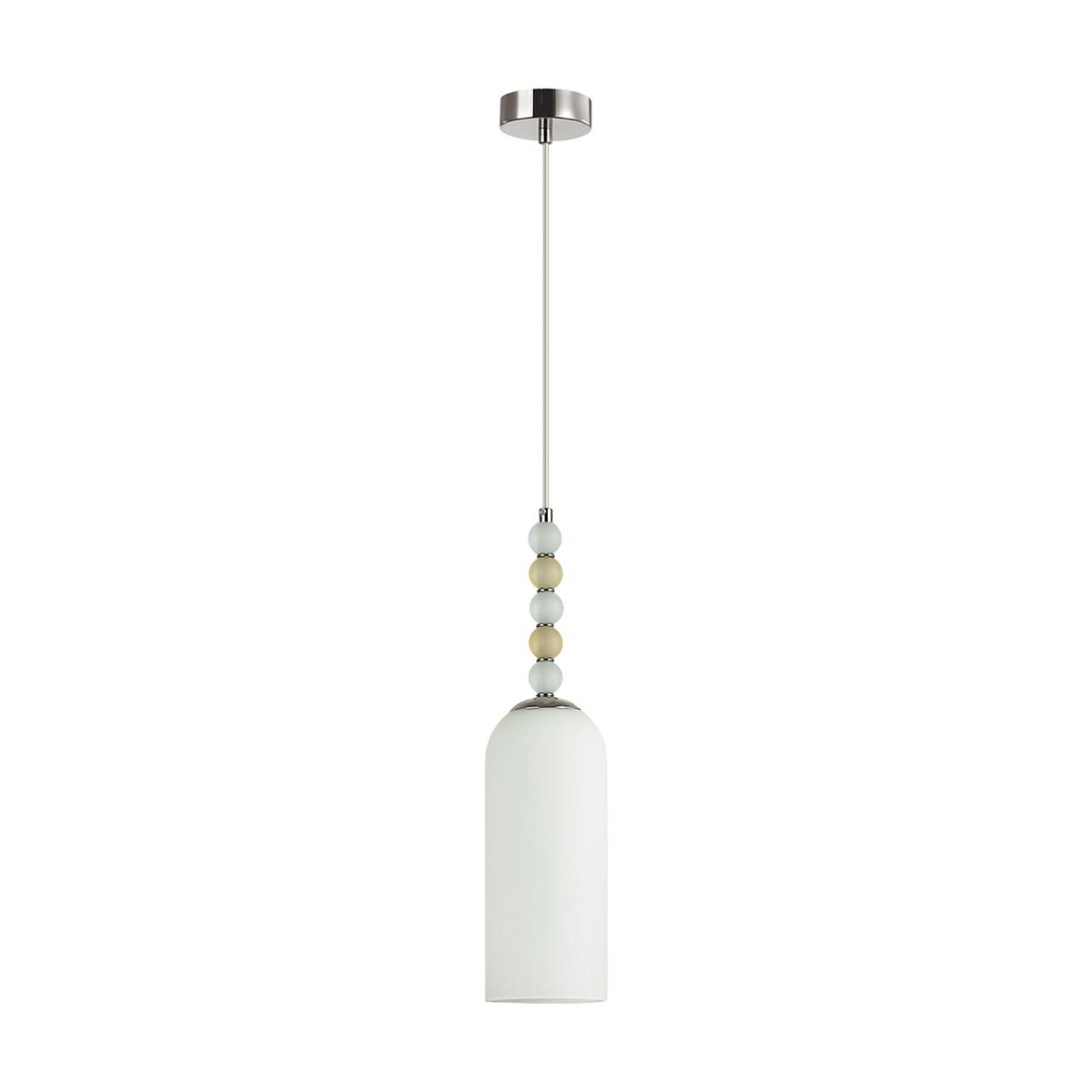 фото Подвес Tracy E14 1x40W IP20 хром, голубой, желтый, белый Neoclassi 8271/1A Lumion от магазина Моя Электрика