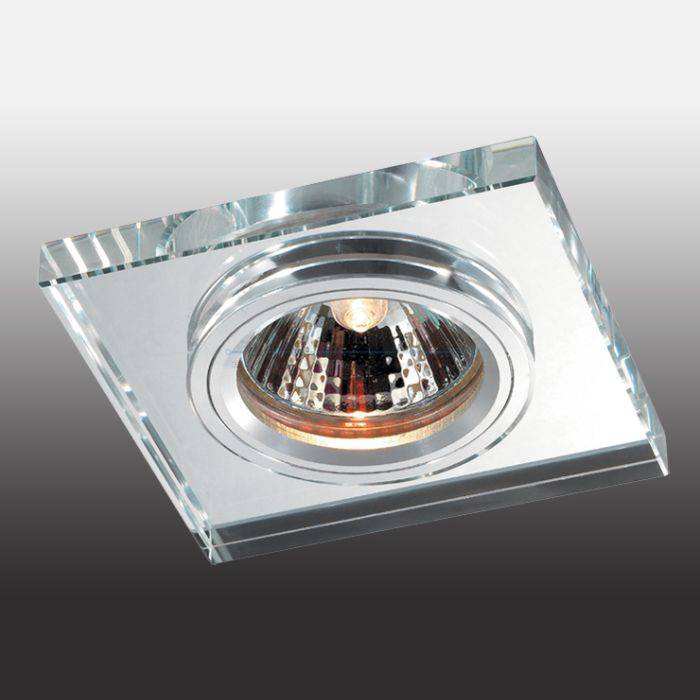 фото 369753 NT12 237 алюминий/зеркальный Встраиваемый светильник IP20 GX5.3 50W 12V MIRROR от магазина Моя Электрика