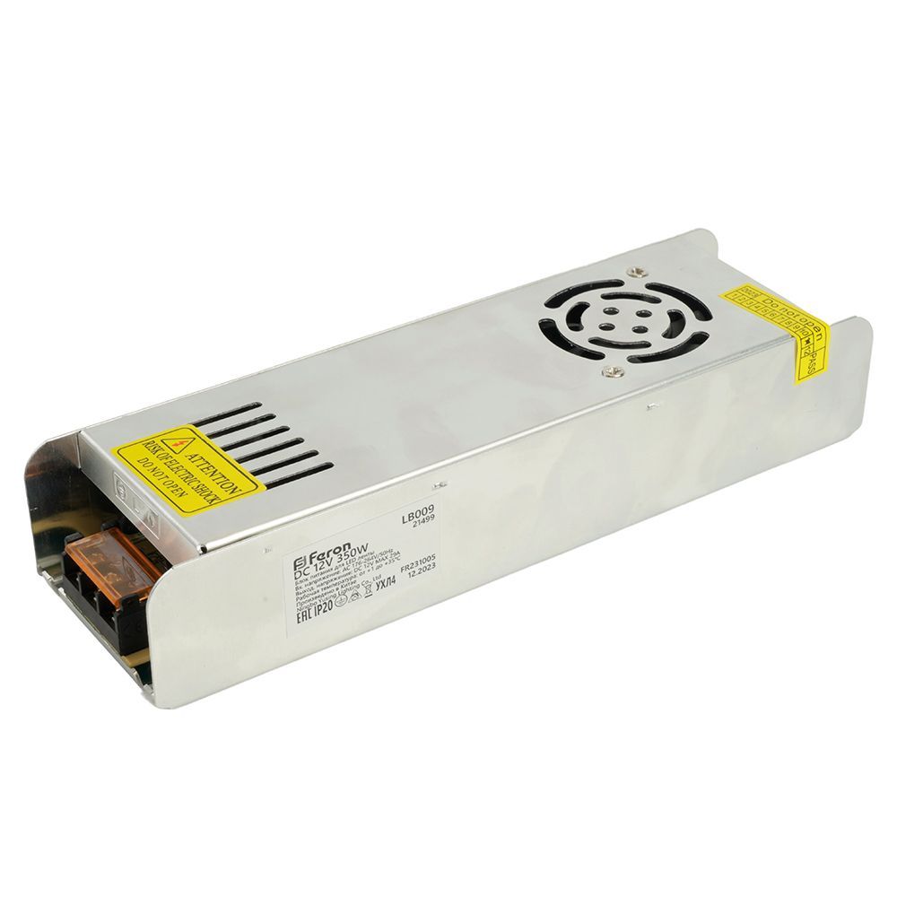 фото Блок питания 12V 350W IP20 LB009 21499 Feron от магазина Моя Электрика