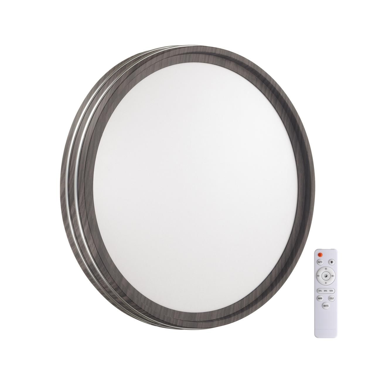 фото Светильник Trosto LED 72W 3000/4200/6300K 7000Lm IP43 белый/венге под дерево/хром Pale 7604/EL Sonex от магазина Моя Электрика