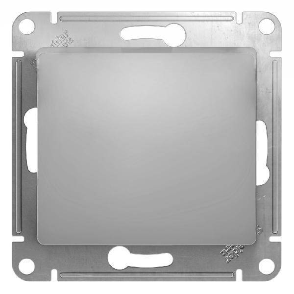 фото Механизм переключателя 1-кл. Glossa 10A алюминий SchE GSL000361 от магазина Моя Электрика