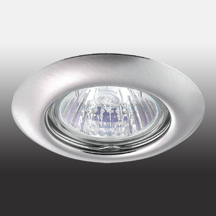фото 369115 NT09 279 никель Встраиваемый НП светильник GX5.3 50W 12V TOR от магазина Моя Электрика