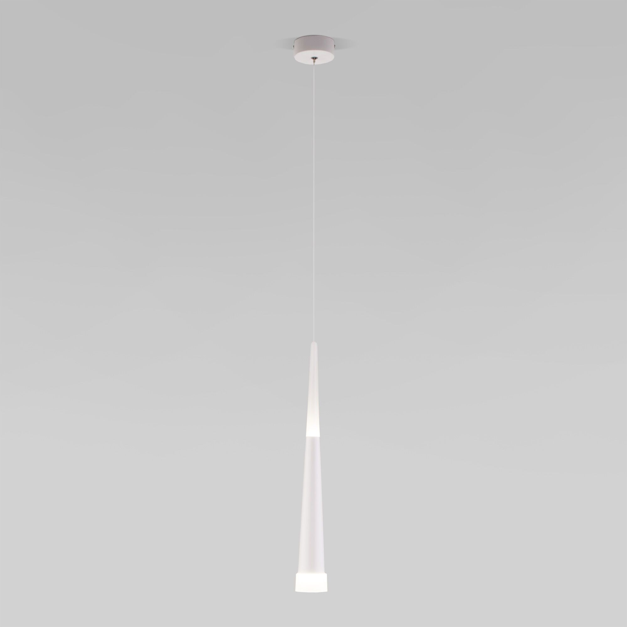 фото Светильник подвесной LED DLR038 7+1Вт 4200K белый матовый Электростандарт от магазина Моя Электрика