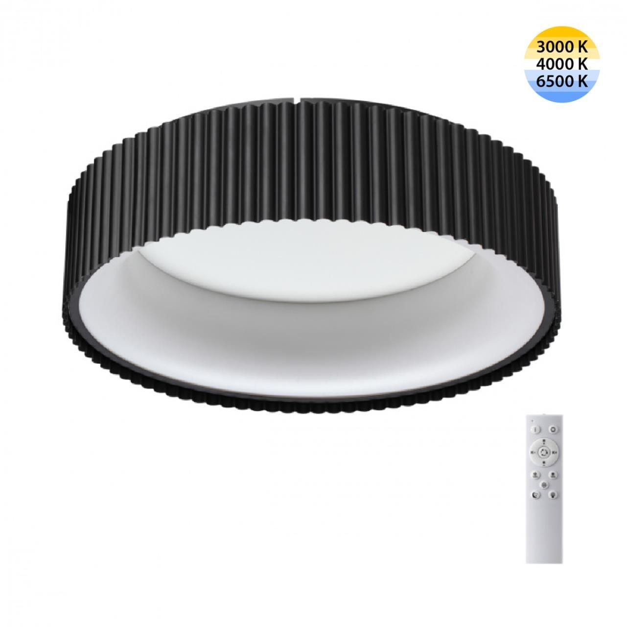 фото Светильник Sharmel LED 56W 3000-4000-6500K 2800Lm IP20 белый, черный Avra led 7712/56L Sonex от магазина Моя Электрика