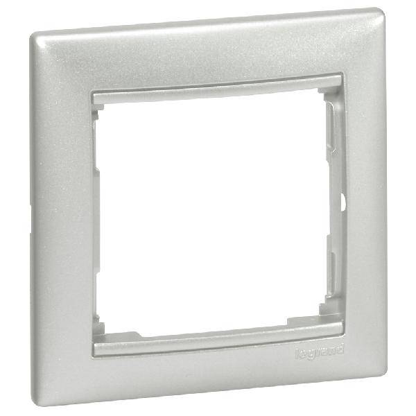 фото Рамка 1-ая Valena Classic алюминий 770151 IEK/Legrand от магазина Моя Электрика