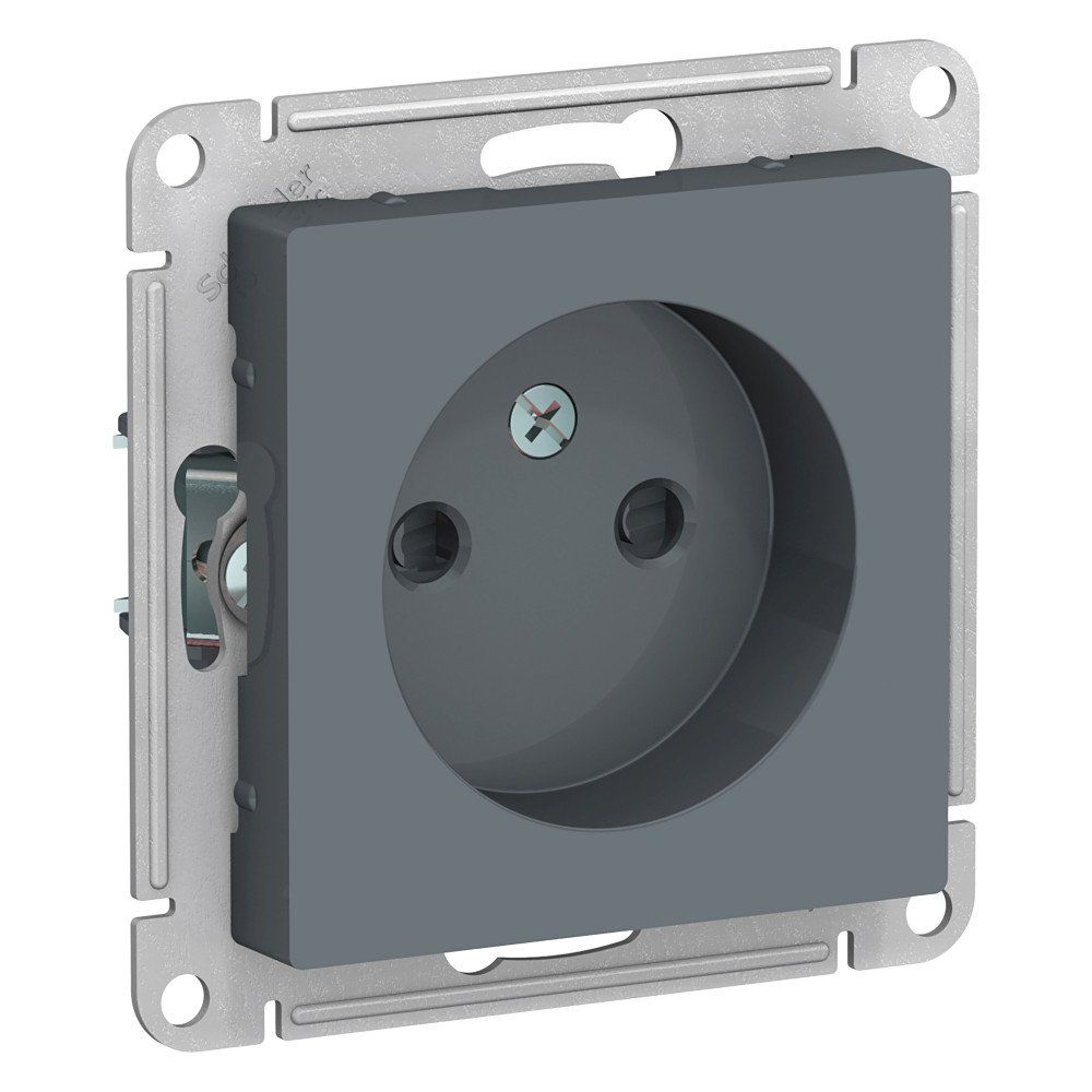 фото Механизм розетки б/з со шторками 16А AtlasDesign грифель ATN000749 SE от магазина Моя Электрика