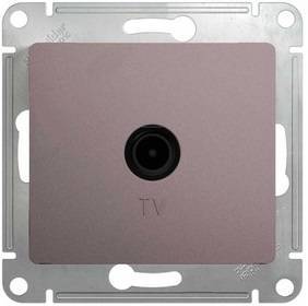 фото Механизм розетки TV 1-м Glossa оконечная 1DB платина SchE GSL001291 от магазина Моя Электрика