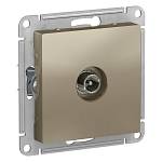 Механизм розетки TV оконечная 1DB AtlasDesign шампань ATN000591 SE