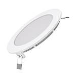 Светильник встраиваемый LED 9Вт 4000К 660Лм круглый белый 939111209 Gauss