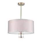 Люстра на штанге Damona E14 5x40W IP20 латунь титаниум, бежевый Moderni 8109/5C Lumion