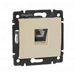 Механизм розетки телефон 1-ая Valena Classic сл. кость 774338 IEK/Legrand