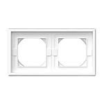 Рамка 2-м ArtGallery IP44 белый GAL440102 SE