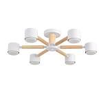 Светильник потолочный Vudi GX53 6x7W IP20 белый, дерево Comfi 8306/6C Lumion