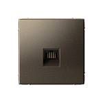 Механизм розетки компьютерная ArtGallery RJ45 кат.6A мокко GAL000686 SE