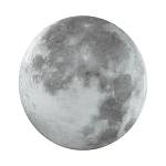 Светильник Moon LED 36W 4000K 3784Lm IP43 белый/серый Pale 3084/CLN Sonex