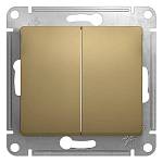 Механизм выключателя 2-кл. Glossa 10A титан SchE GSL000451