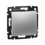Механизм переключателя 1-кл. Valena Classic алюминий 770106 IEK/Legrand