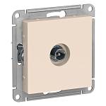 Механизм розетки TV проходная 4DB AtlasDesign бежевый ATN000292 SE