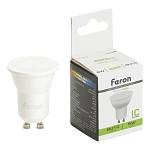 Лампа светодиодная MR11 GU10 5вт 230в 4000K 420Lm 120° LB-272 матовая 51222 Feron