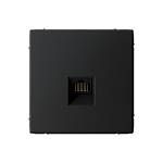 Механизм розетки компьютерная ArtGallery RJ45 кат.6A карбон GAL001086 SE