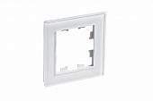 Рамка 1-ая AtlasDesign Nature стекло белый ATN320101 SE