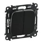 Механизм переключателя 2-кл. Valena Allure антрацит 752918 Legrand