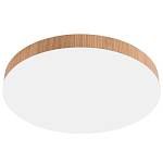 Светильник накладной LED AL1600 One 48Вт 3000-4000-6400К 3840Lm дерево 51110 Feron