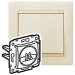 Механизм аудиорозетки 1-ая Valena Classic сл. кость 774123 Legrand