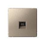 Механизм розетки компьютерная ArtGallery RJ45 кат.6A шампань GAL000586 SE