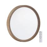 Светильник Woodi LED 72W 3000/4200/6300K 7000Lm IP43 белый/светло-корич. дерево Pale 7603/EL Sonex